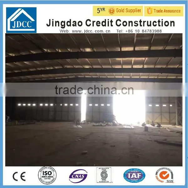 High Quality And Professional Prefabricated Steel Structure Aircraft Hangar photo-3