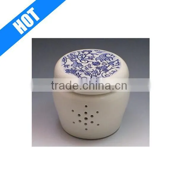 Personalized Glazed Porcelain Garlic Jar