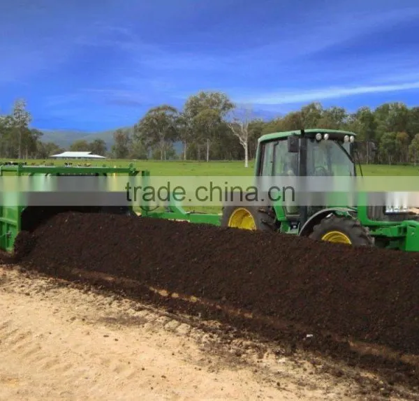 Hot Sale New Design Tractor Towed Hydraulic Compost Turner Windrow Turner Windrow Mixer With CE Cetification photo-4