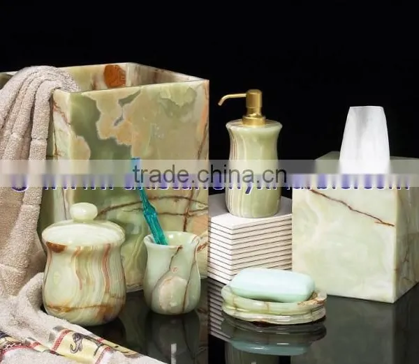 Wholesale EXPORT QUALITY MANUFACTURER AND EXPORTERS ONYX BATHROOM ACCESSORIES COLLECTION photo-3