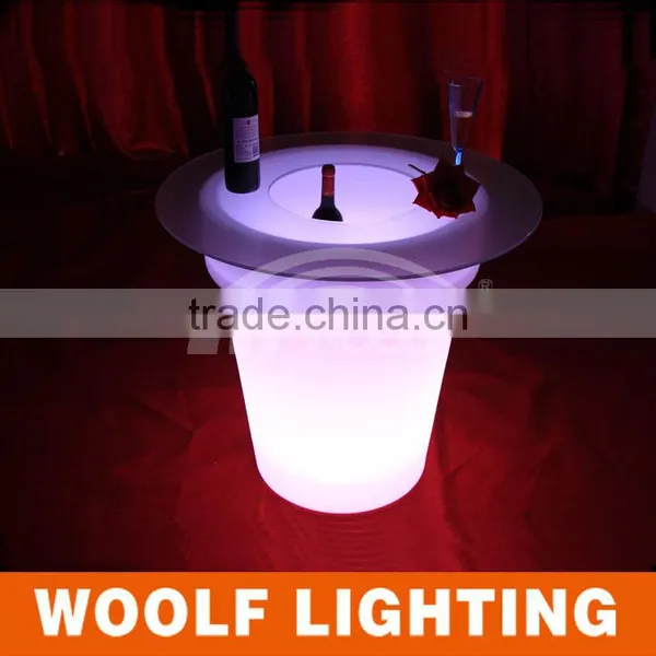 Swimming Pool Illuminated Plastic LED Large Flower Pot photo-2