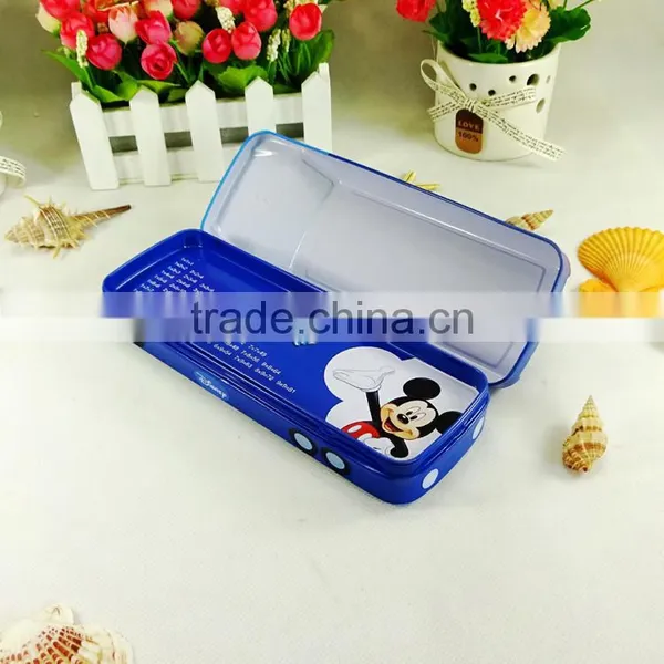 Kids Gift Cartoon Printed Tin Box for Pencil photo-3