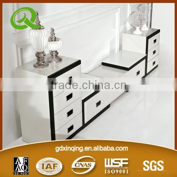 E353 MDF Modern Glass Hot Sale TV Stand photo-3