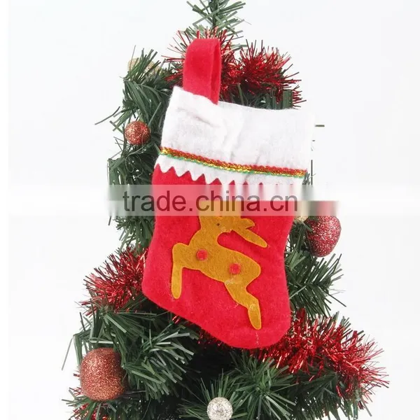 Christmas Non-woven Fabrics Little Socks Christmas Socks Pendant The Christmas Tree Decorations Pendant photo-4