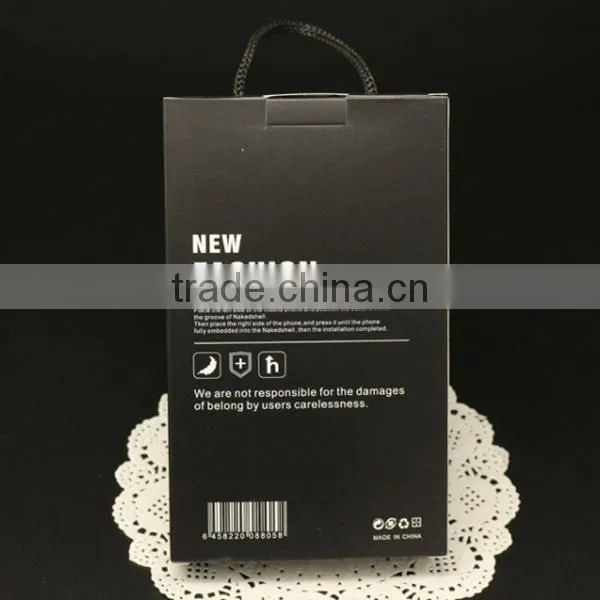 High-end Black Packaging Mobile Case, Cartons Packaging for Iphone Mobile Phone Case photo-2