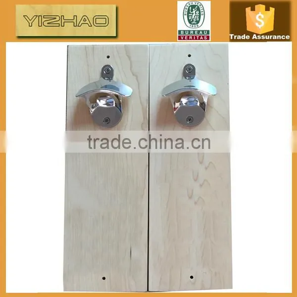 Custom Design Wooden Magnetic Wall Mounting Bottle Opener, Wooden Bottle Opener With Magnet photo-6
