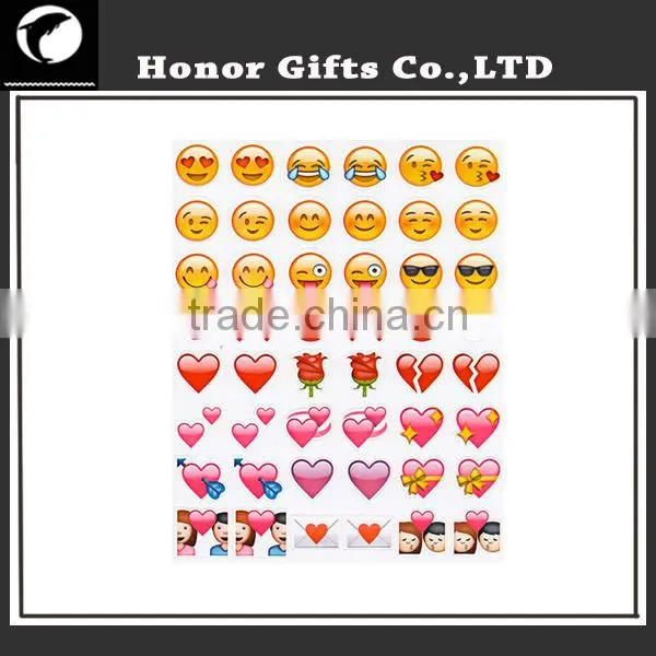 Most Popular Hot Sale Promotional Wholesale Emoji Stickers photo-3