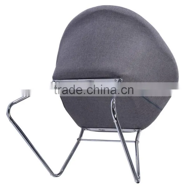 Fashionable Style Newest Dining Chair Fabric Cover With Metal Chair Frames photo-3