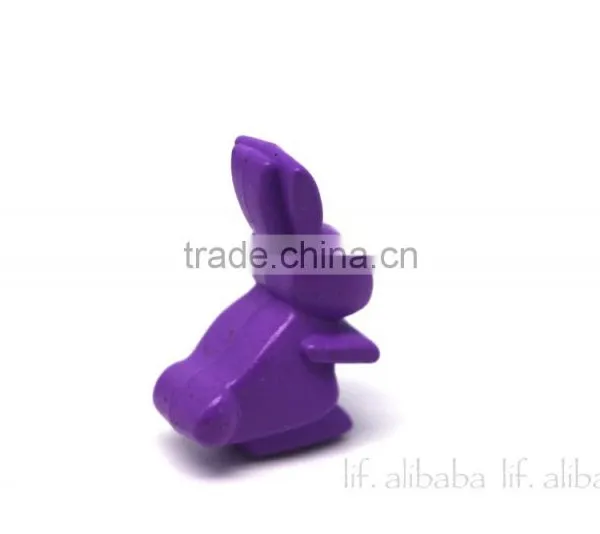 Novelty 3D Rabbit Crayons, Cute Rabbit Crayons,Candy Colors Crayons photo-3