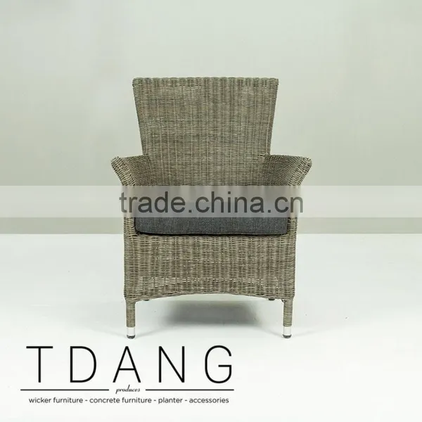 Manning Wicker Armchair - Dining Wicker Furniture Chair photo-2