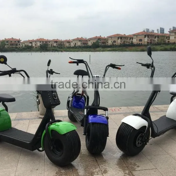 Best Selling 60v 1000w Harley Fat Tire Electric Bike/ Citycoco Electric Scooter/electric Motorcycle for Adult photo-6