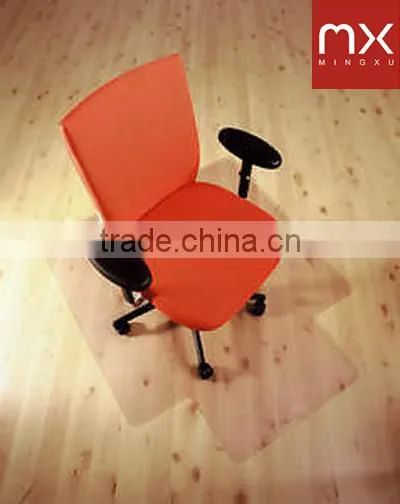 Polycarbonate Office Desk Chair Mat Lip * Hard Wood Floor PVC Free Computer Mat photo-2