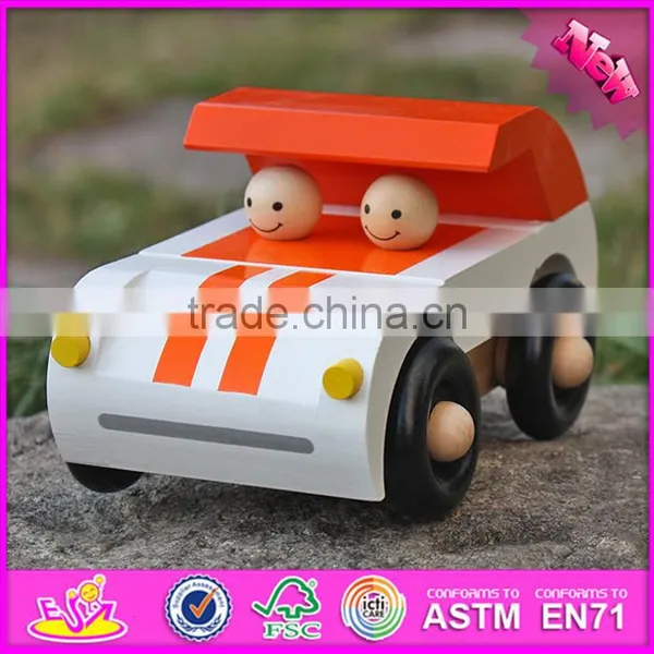 2016 New Design Kids Funny Wooden Toy Cars for Boys W04A325 photo-6