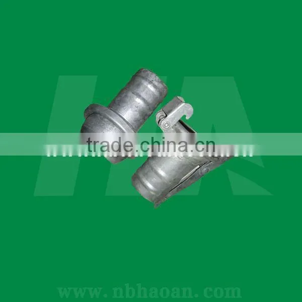 Galvanized Steel 10" Bauer Coupling