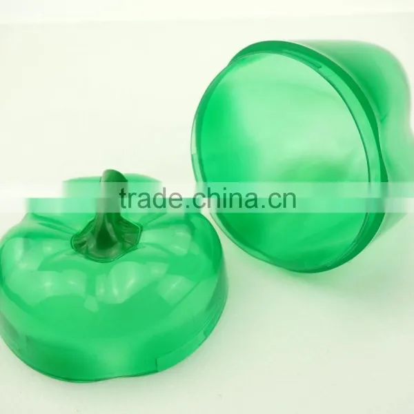 41055 Green Pepper Shaped Plastic Saver/Storage Box/Storage Container With FDA/LFGB photo-5