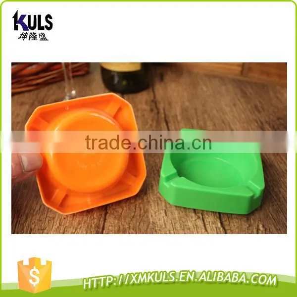 Smoking Accessories Wholesale Promotional Square Round Cigarette Plastic Cigar Ashtray photo-2