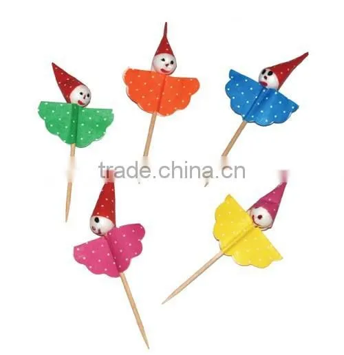 Customized Small Decoration Paper Flags Toothpicks photo-4