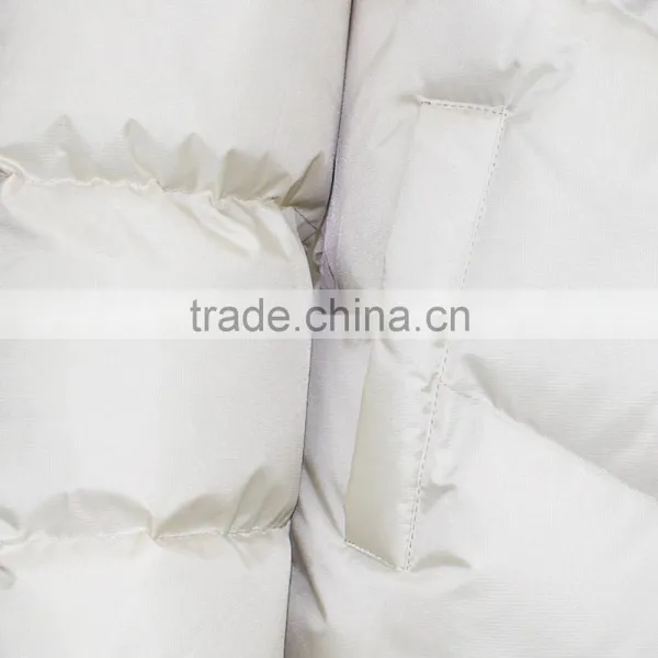 Western Wear For Women Beige White Warm Jackets And Coats photo-4