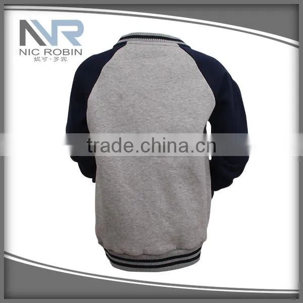 Wholesale Custom Design Thick Fur Lined Fleece Hoodie For Kids Boys photo-3