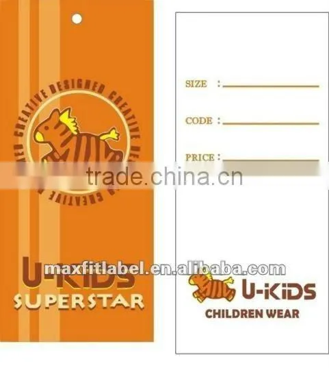 2017 Printed Design China Hang Tags photo-5