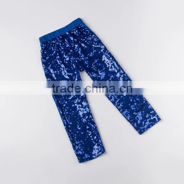 2016 Fashion Gold Sequin Pants Children Sequins Pants Girls Fancy Icing Capri photo-6