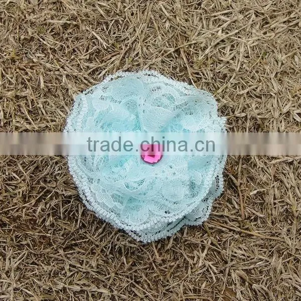 Hot Sale Plastic Crystal Flower Headband for Sale photo-4