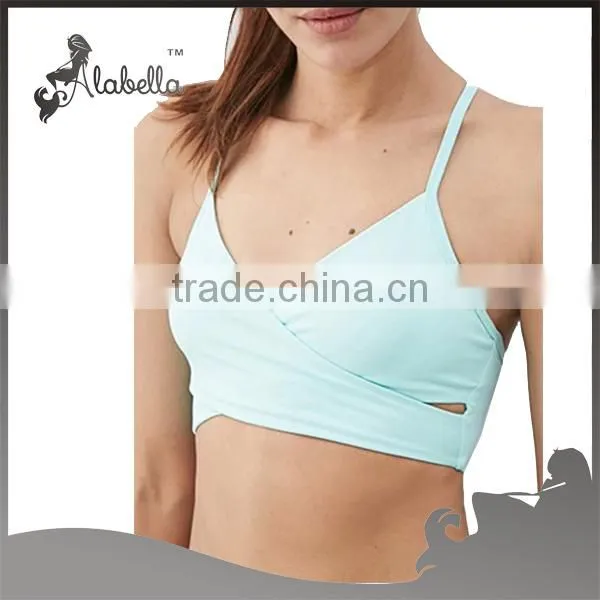 Ladies Plain Crop Top Sexy Crop Top With Space Dye Fabric photo-4