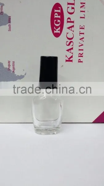 7 ml Square Shape Nail Polish Bottle With Thick Base photo-2