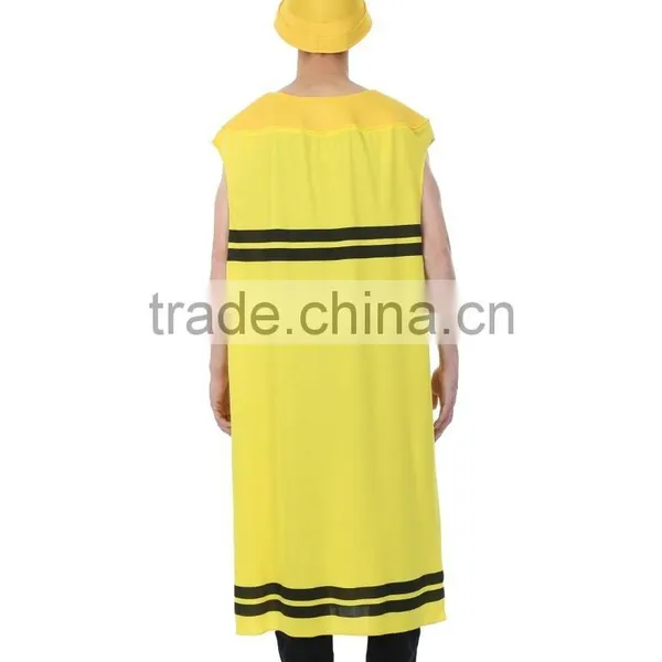 Adult Men's Yellow Crayon Costume photo-3