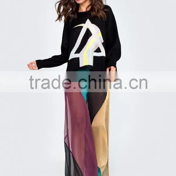 100% Pure Cashmere Pullover Women Jumpers Wool Sweater for Ladies photo-2