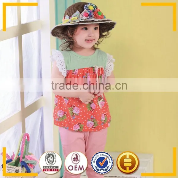 2015 Hot Sale Children Wear Lovely Pattern Cotton Kids Wear for Children t Shirt photo-5