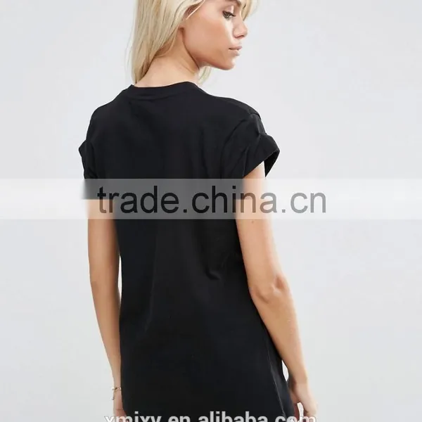 Chinese Manufacturers Custom Shirt for Woman High Quality Women T-shirt Casual Style photo-2