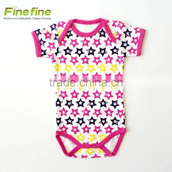 Fashionable Custom Baby Clothes Cotton Baby Romper photo-3