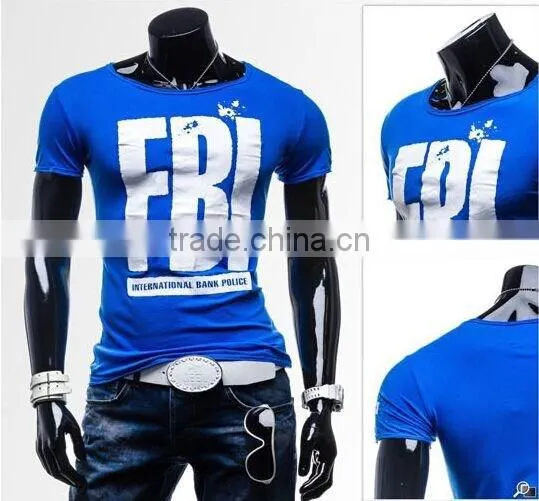 New Style Man Short Sleeve Casual t Shirt , OEM T-shirt Wholesale,Men's Clothing photo-3