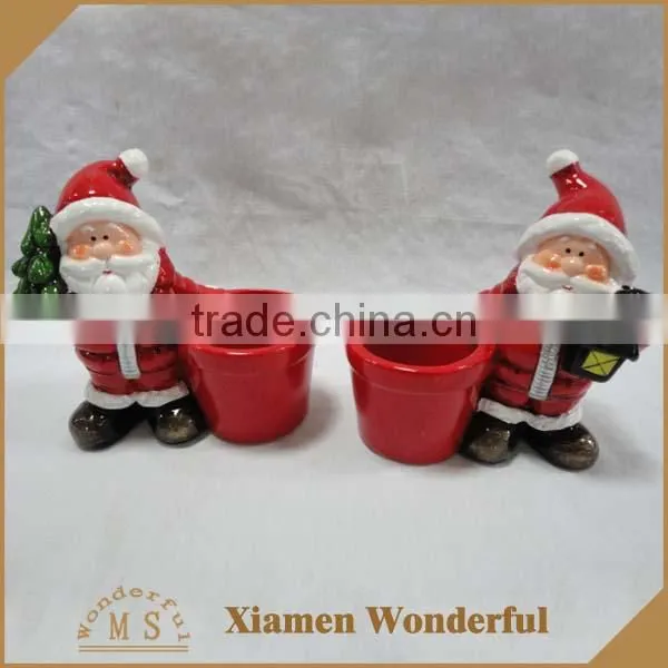 Holiday Supplies Christmas Home Decorations Santa Claus Figurine With Led Light photo-2