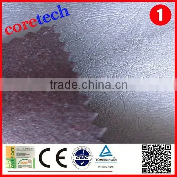 Hot Sale Durable Faux Suede Leather Fabric Factory photo-4