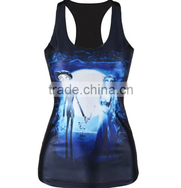 Fashion Workout Gym Tank Top Dry Fit With Custom Print