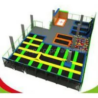 Big Indoor Trampoline Basketball Courts for Sale