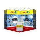 3x3 Fabric Trade Show Exhibition Graphic Booth Display , Easy To Set Up