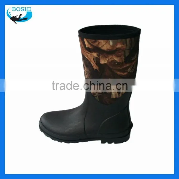 New Designe Men's Boot Neoprene Hunting Boots Waterproof photo-2