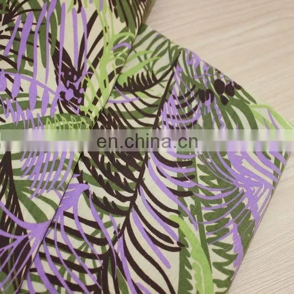Garment Use Woven Printed Linen Fabric photo-3