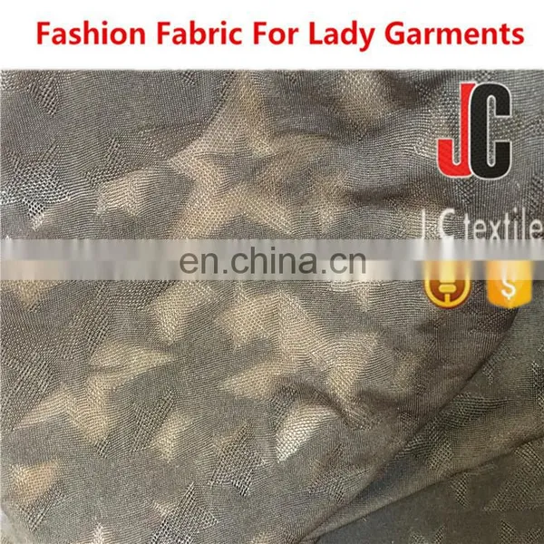 PLAIIN DYED KNITING LIGHT MESH JACQUARD KNITING FABRIC