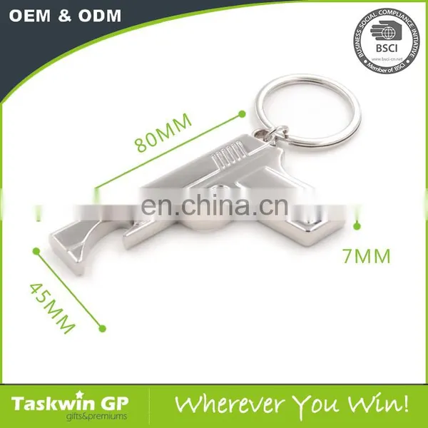 Popular Wholesale Custom Gun Shaped Metal Keychain for Man photo-6