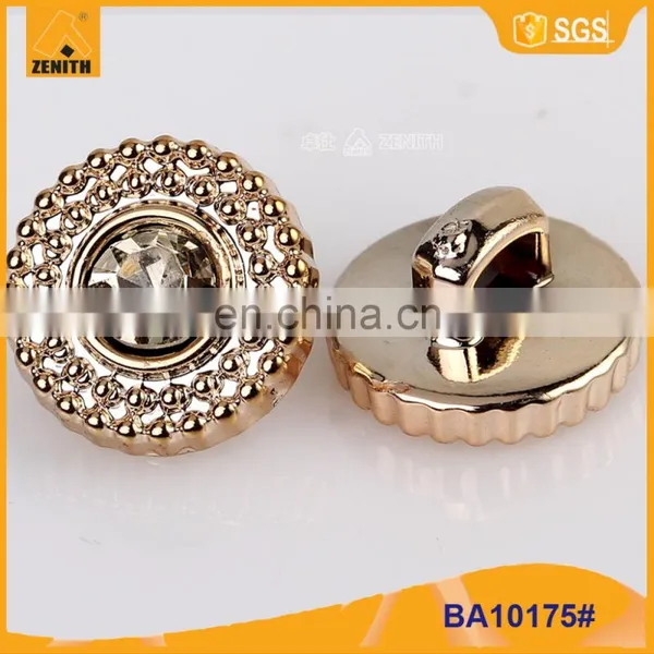Abs Plastic Rhinestone Button BA60175 photo-2
