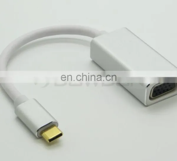 USB 3.1 Type C to VGA Adapter for MacBook USB C to VGA Cable photo-4