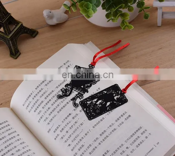 China Supplier Wedding Souvenier Cute Cat Metal Bookmark for Books Custom Lovely Inspirational Bookmark photo-4