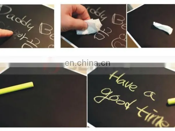 Hot Sales 45 x 200cm PVC Peel & Stick Chalkboard, Removable Wall Paper Decal, Blackboard Sticker photo-6