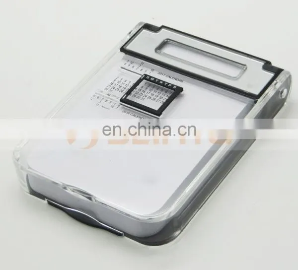 Foldalbe Business Gifts Transparent PP Sticky Notes Box Customized Logo photo-5