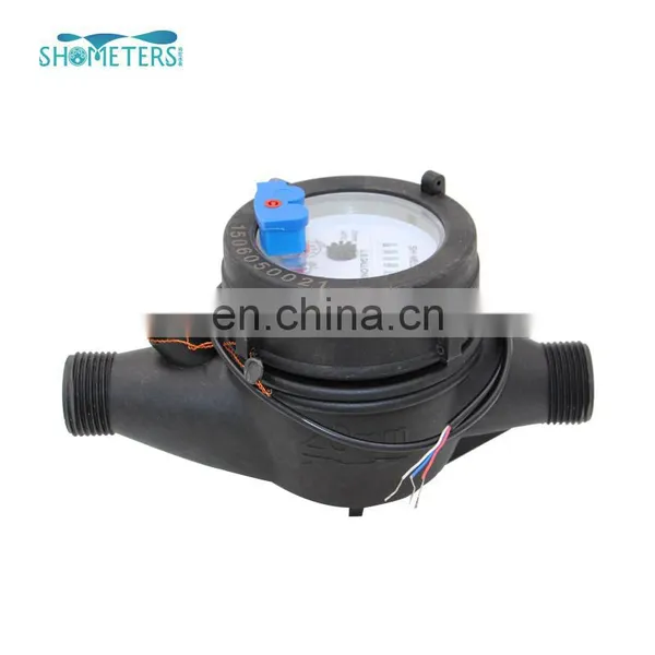Multi Jet Dial Type Plastic Water Meter With Pulse photo-5