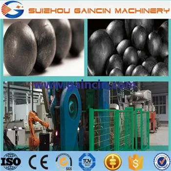 Dia.120mm, 100mm Grinding Media Forged Steel Balls, Steel Forged Balls, Grinding Media Steel Rods photo-3
